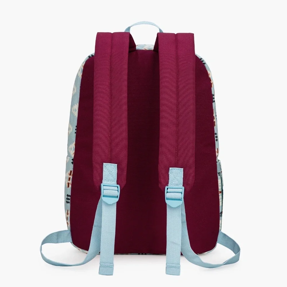 Montana West Aztec Print Backpack -2Pcs Set - Jean